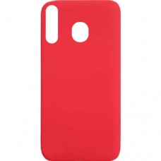 Capa para Samsung Galaxy M30 - Emborrachada Premium Vermelha